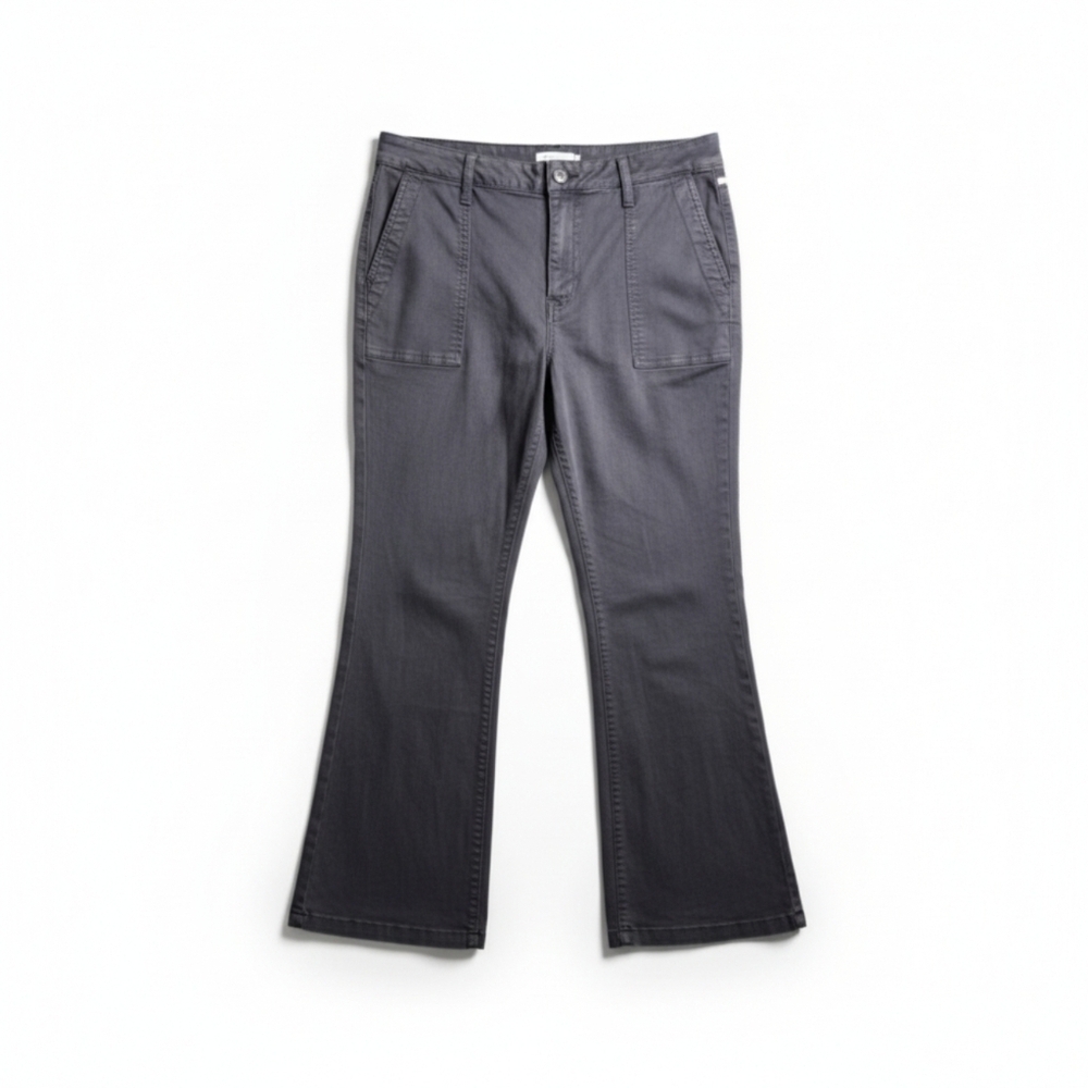 Pistola Denim High Rise Straight Leg Jeans in Charcoal - Size 33